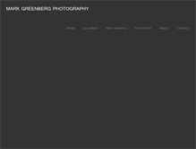 Tablet Screenshot of markgreenbergphotography.com